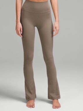 lululemon athletica High-Rise Flare Leggings in Taupe